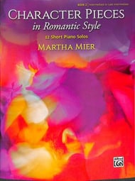 Character Pieces in Romantic Style piano sheet music cover Thumbnail